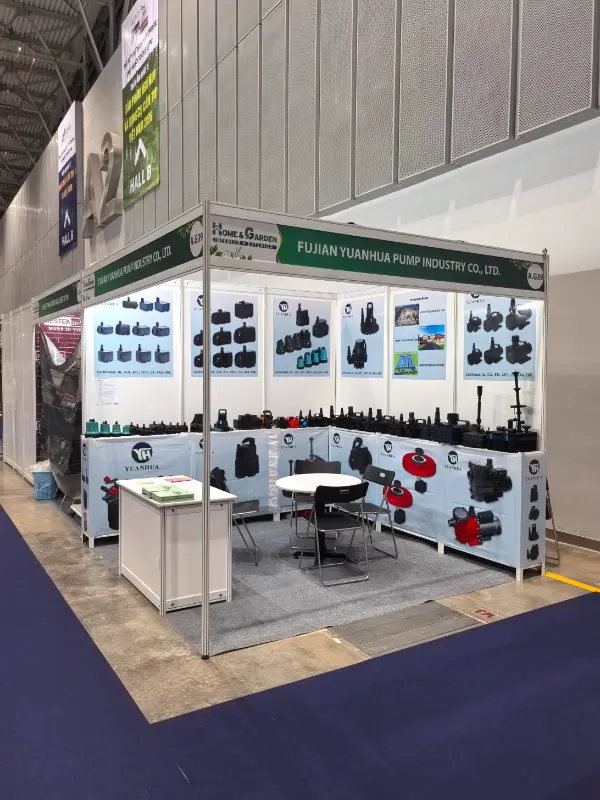 फ़ुज़ियान युआनहुआ पंप उद्योग कंपनी लिमिटेड ने साइगॉन प्रदर्शनी और कन्वेंशन सेंटर - एसईसीसी में प्रदर्शन किया